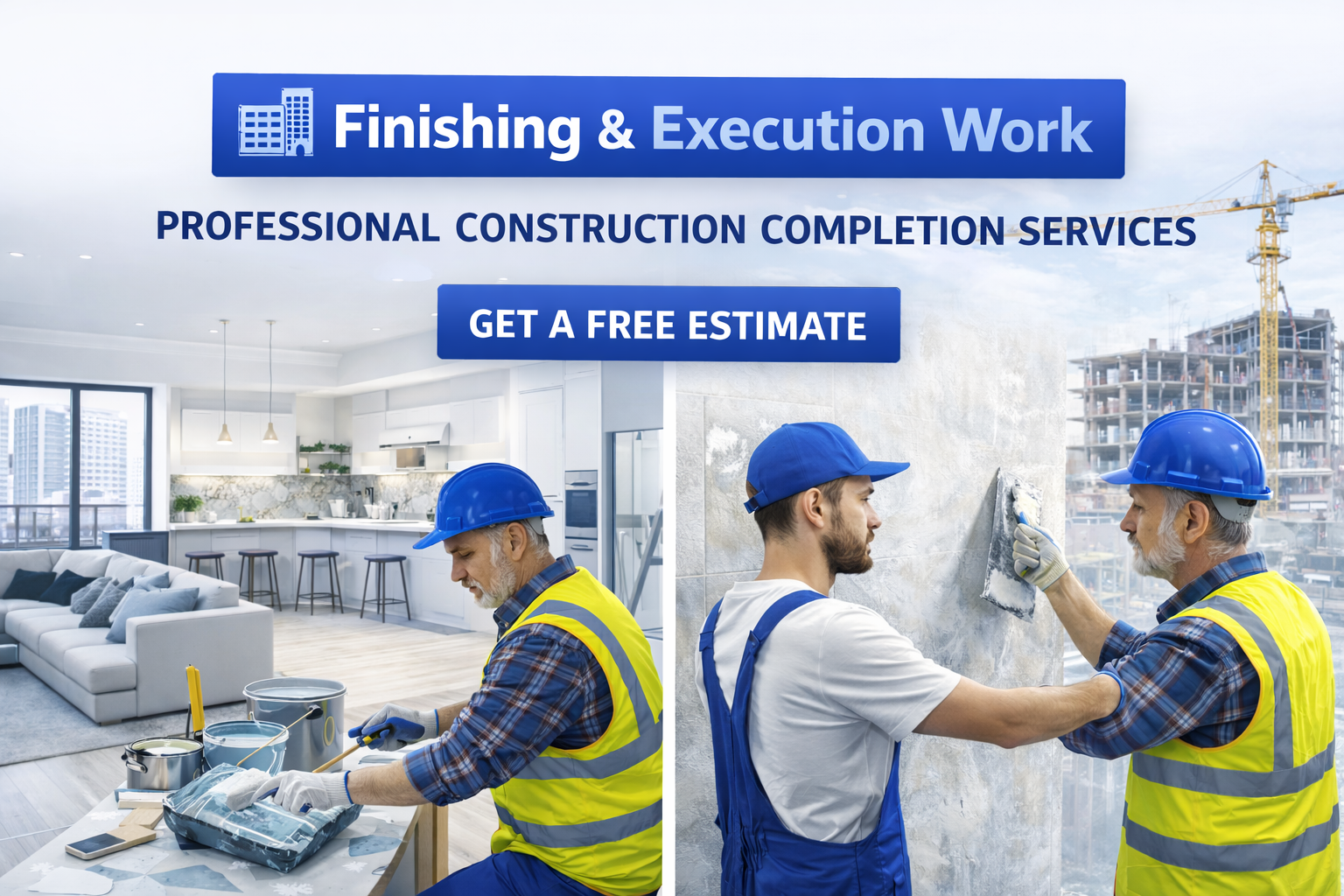 Finishing & Execution Work - Project Delivery, Detailing & Site Management | Vakratund Group